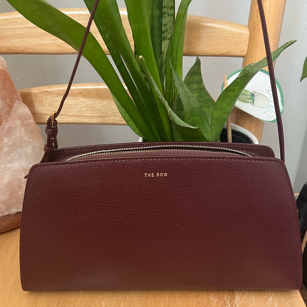 The Row Dalia Baguette in Raisin